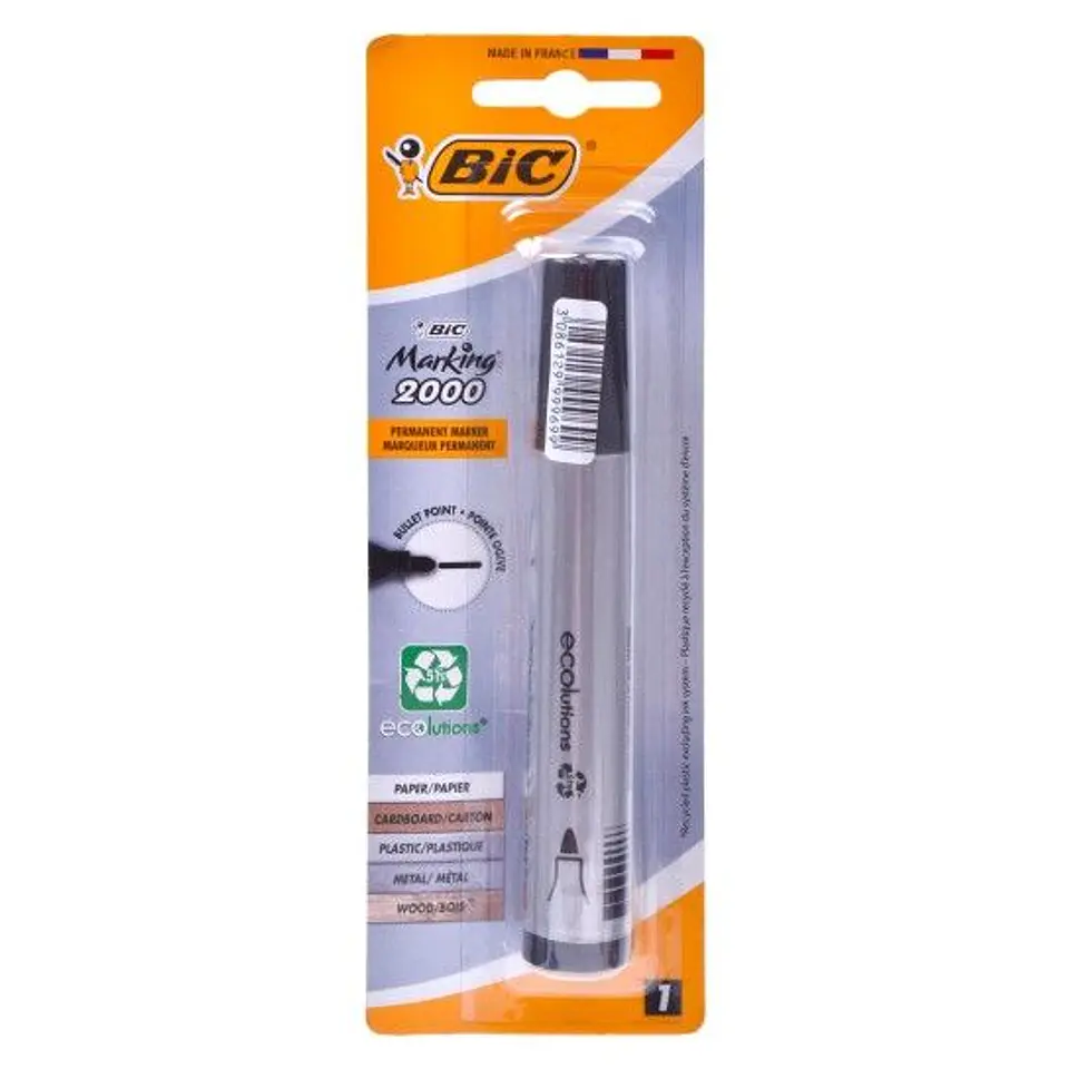 BIC MARCADOR MARKING 2000 PRETO 1