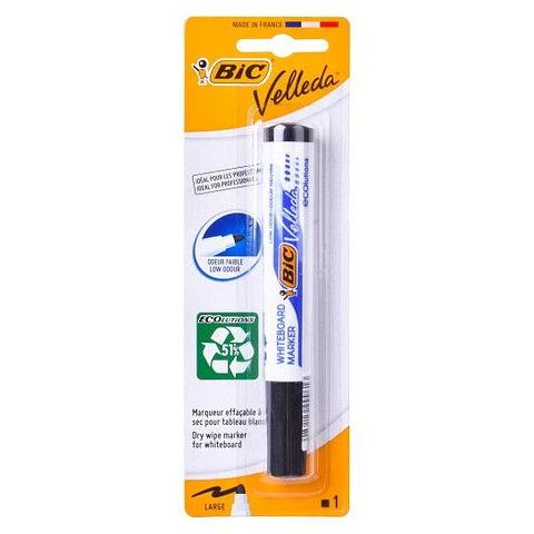 BIC MARCADOR VELLEDA ECO PRETO