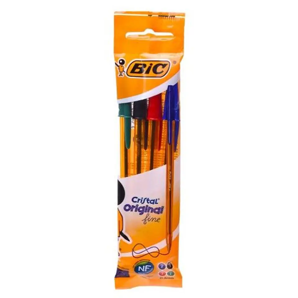 BIC CANETA FINE PACK 4 UNI. 1