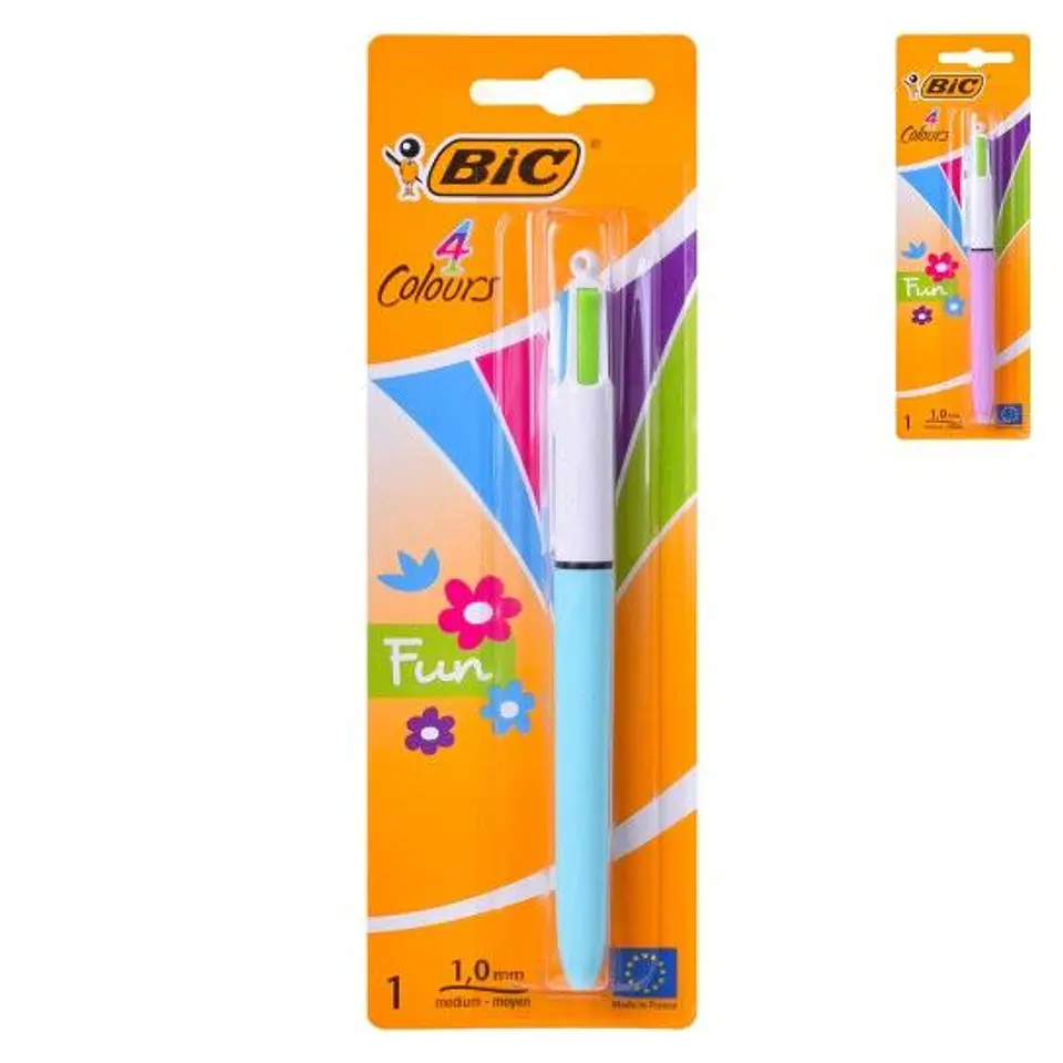 BIC CANETA 4 CORES 1