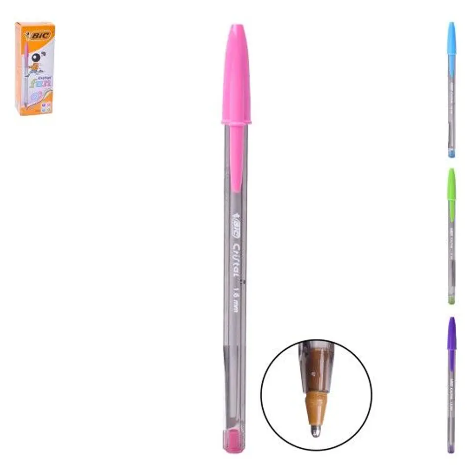 BIC CANETA CRISTAL FUN 20 UNI. 1