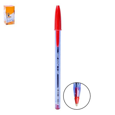 BIC CANETA SOFT VERMELHA 50 UNI.