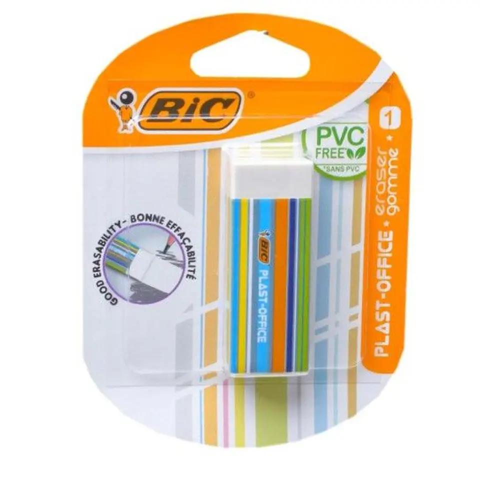 BIC BORRACHA PLASTOFFICE 1