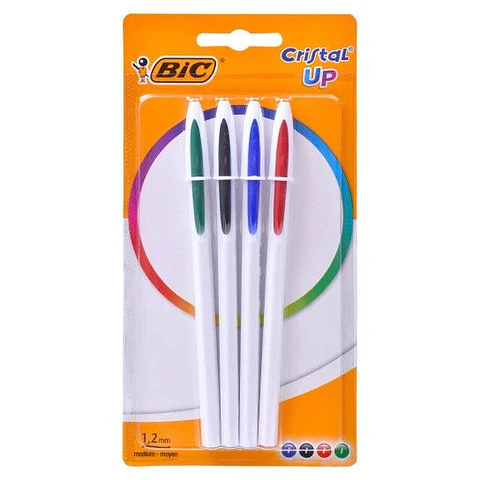 BIC CANETA CRISTAL UP CLASSICAS 4 UNI.