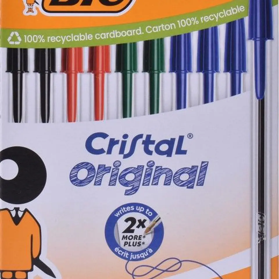 BIC CANETA CRISTAL 10 UNI. 1