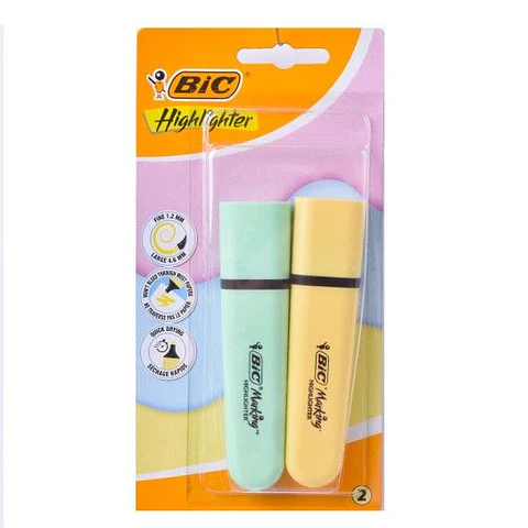 BIC SUBLINHADORES 2 UNI.