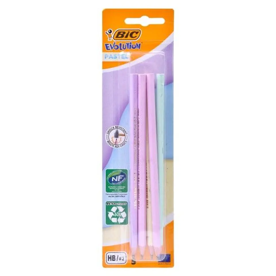BIC LÁPIS PASTEL 5 UNI. 1
