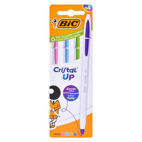 BIC CANETA CRISTAL UP 4 CORES