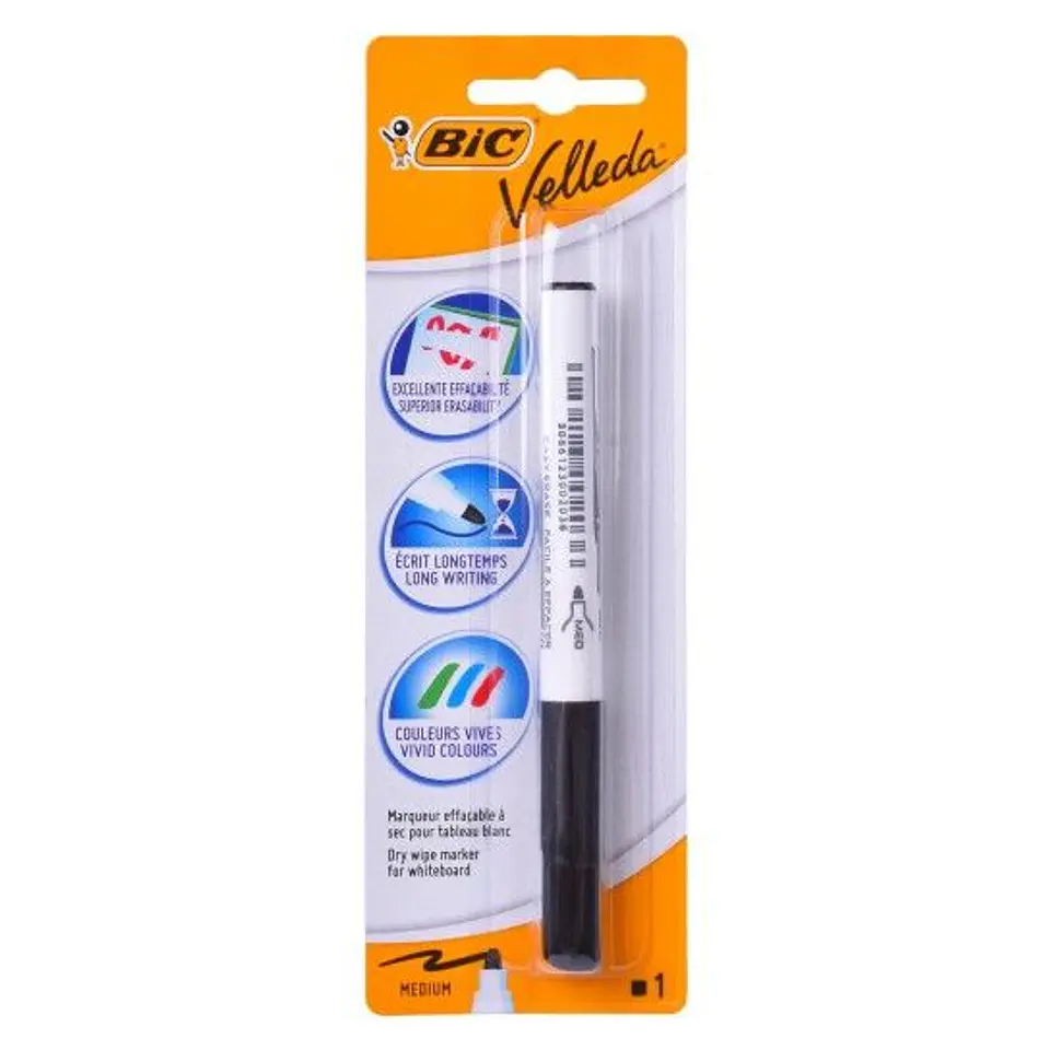 MARCADOR PRETO BIC 1