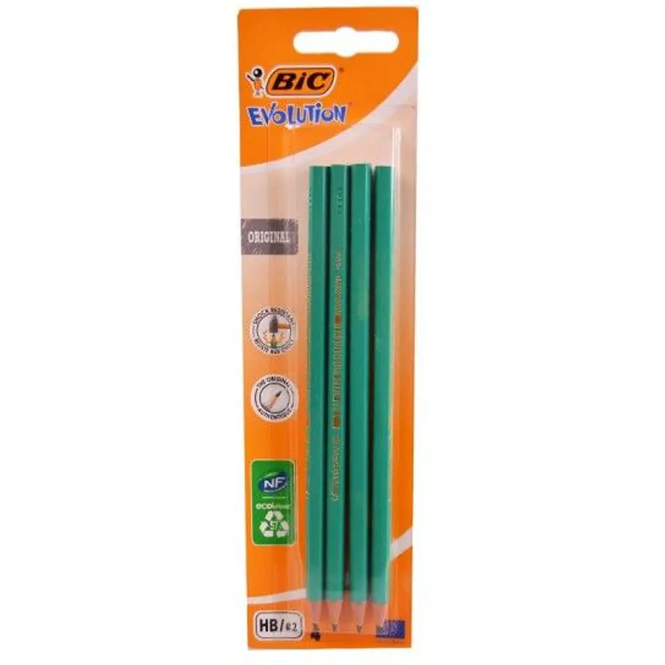 LAPIS BIC ORIGINAL PACK 4 1