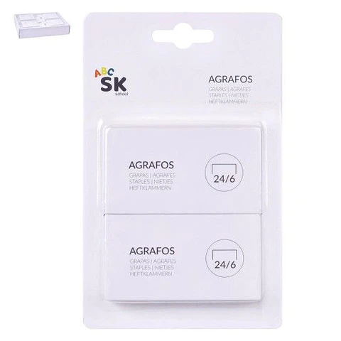 AGRAFOS 2X750 Nº 24/6