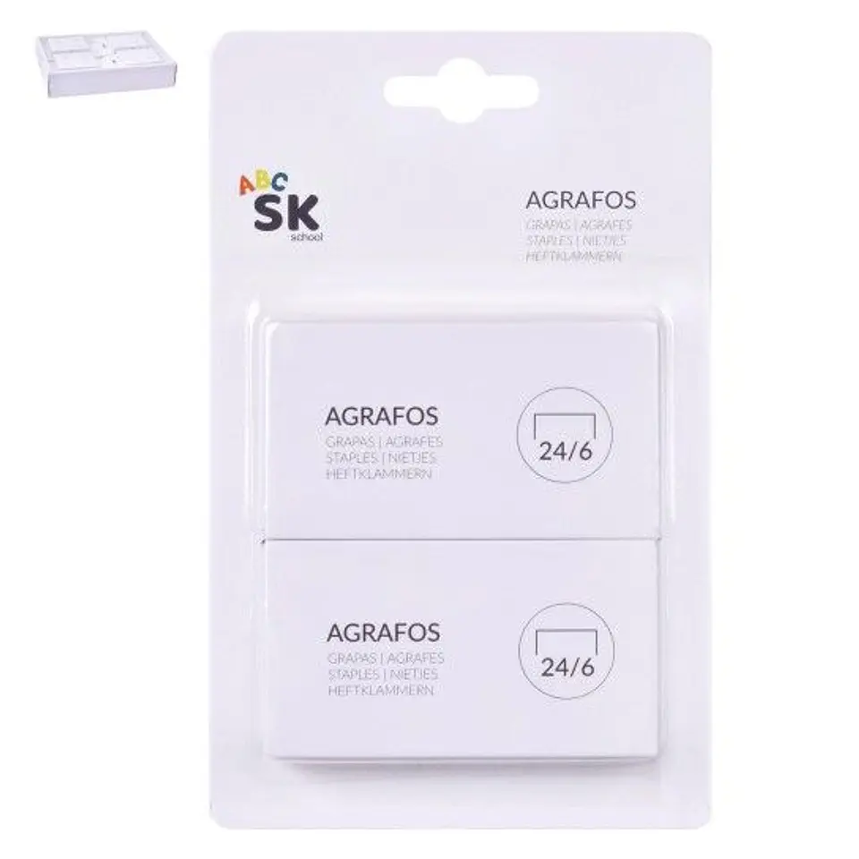 AGRAFOS 2X750 Nº 24/6 1