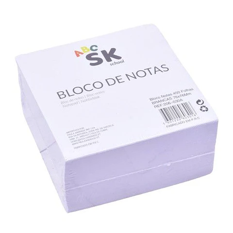 BLOCO NOTAS 450F 76X76MM