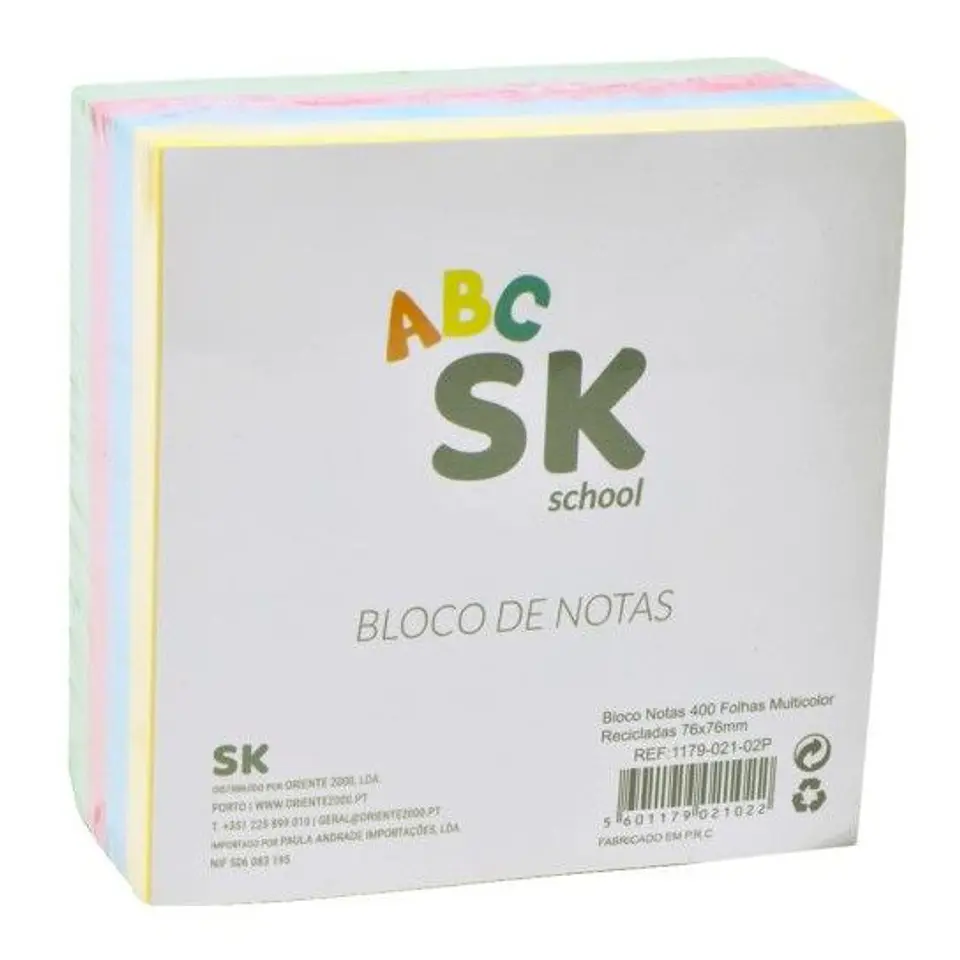 BLOCO POST-IT 500 FOLHAS 1