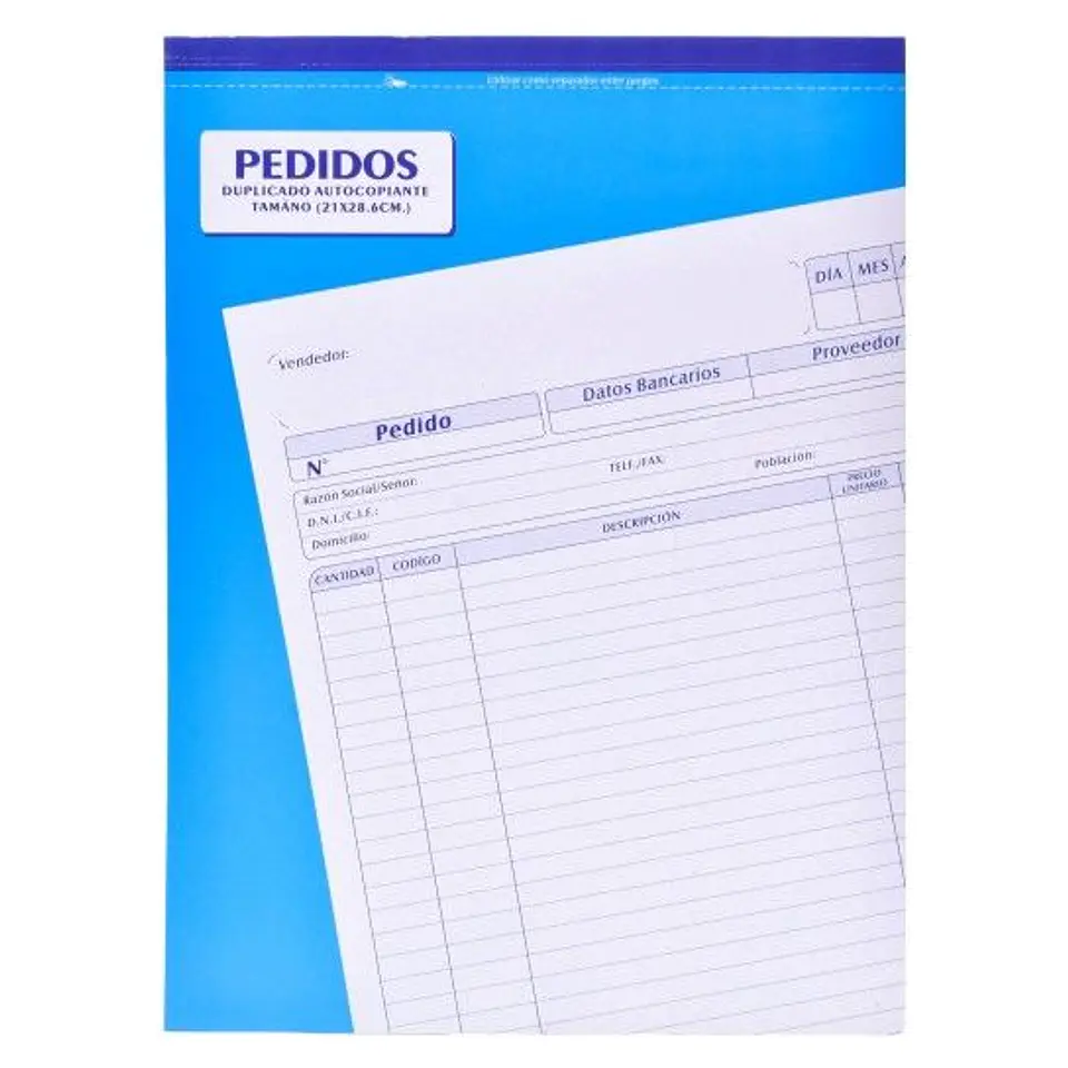 BLOCO PEDIDOS 25F DUPLO 1148-003-02 1