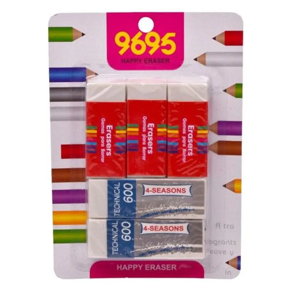 BORRACHA ESCOLAR 5UNID.1602-000 1