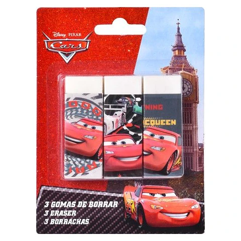  BORRACHAS CARS CONJ. 3