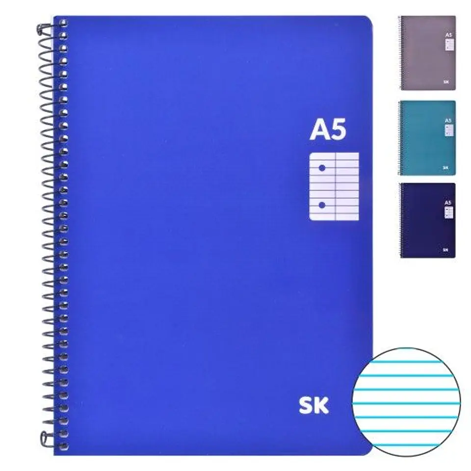 CADERNO A5 PAUTADO 953-11 SK 1