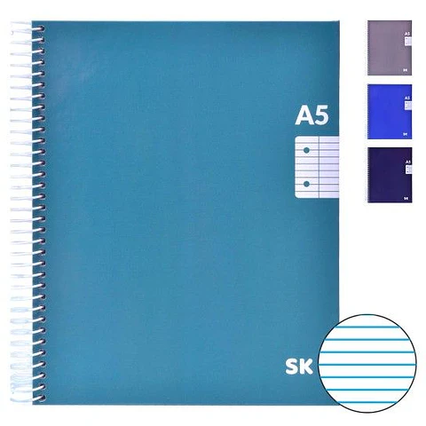 CADERNO A5 PAUTADO 953-12 SK