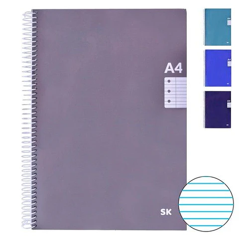 CADERNO A4 PAUTADO ESPIRAL 953-15 SK