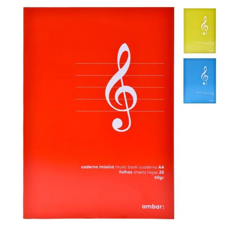 CADERNO A4 AMUSICA 20 FLS 1