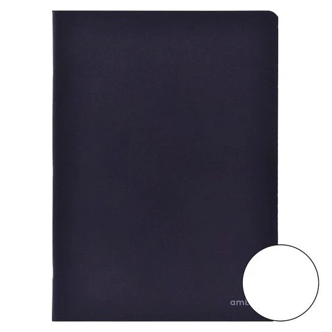 CADERNO A4 LISO C/PRETA 80F