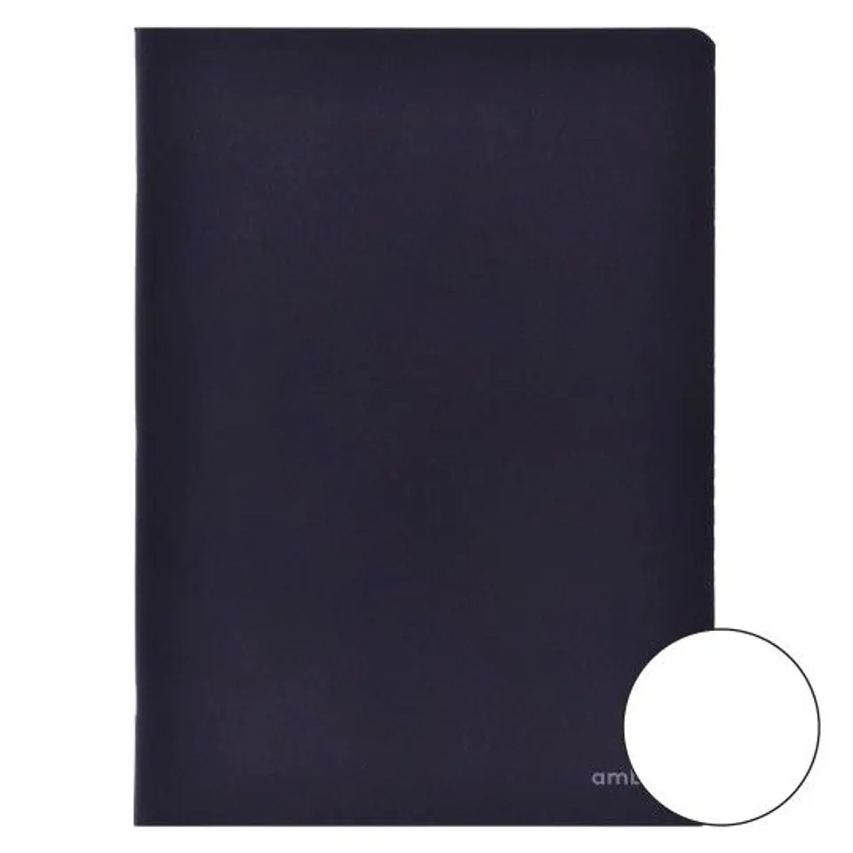 CADERNO A4 LISO C/PRETA 80F 1