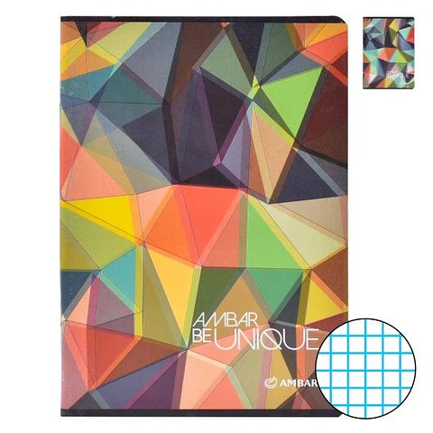 CADERNO A5 QUADRICULADO SORTIDO