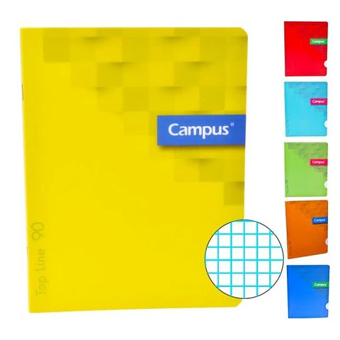 CADERNO A5 QUADRICULADO CAMPUS 90G