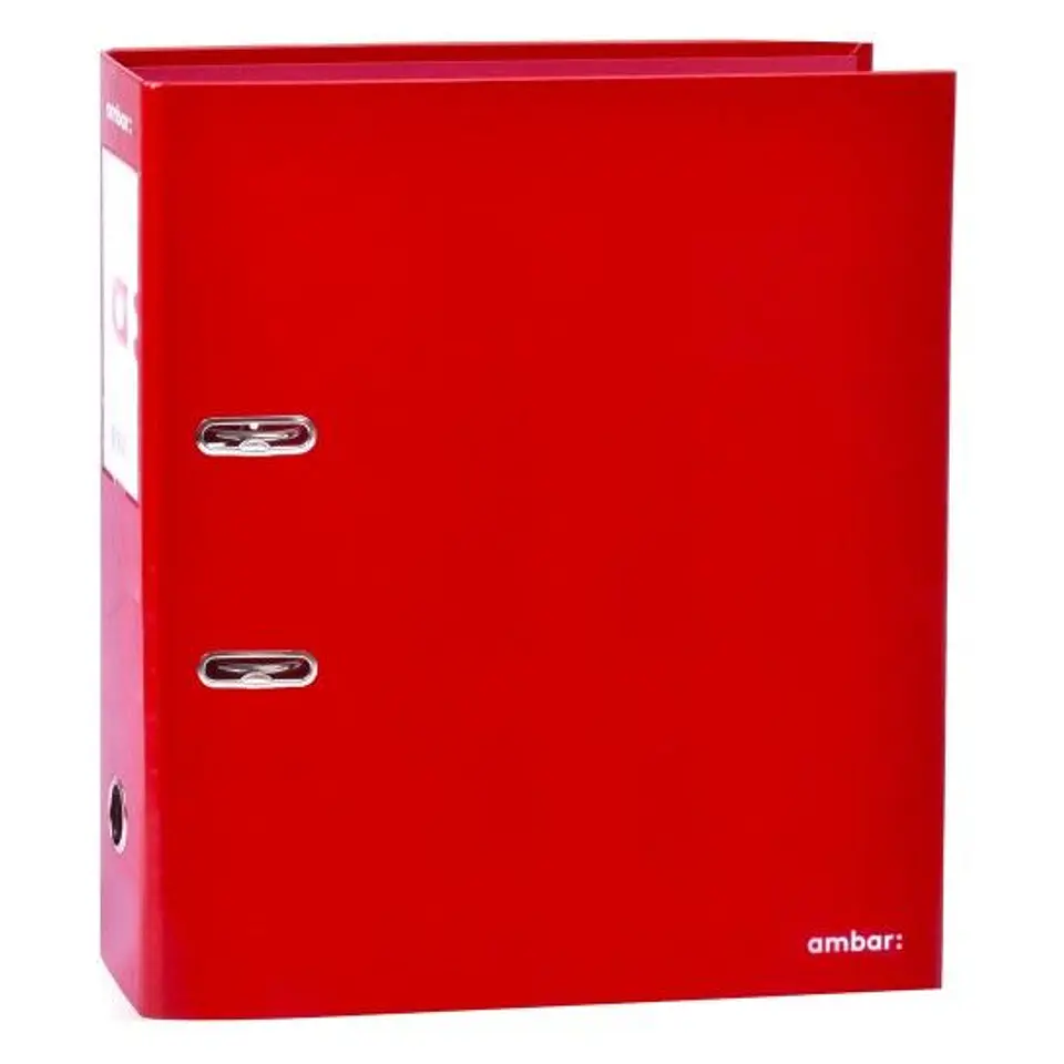 CAPA A4 2 ARGOLAS L/L VERMELHA 1
