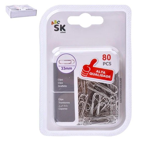 CLIPS METAL 80UN 2681-701-01