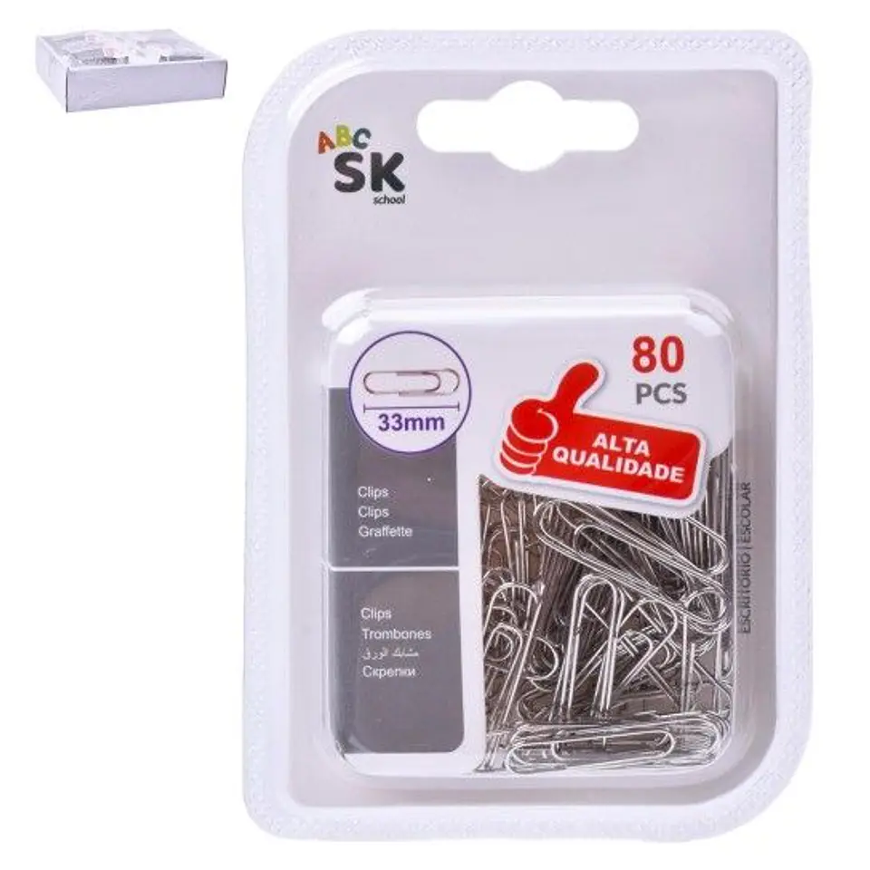 CLIPS METAL 80UN 2681-701-01 1