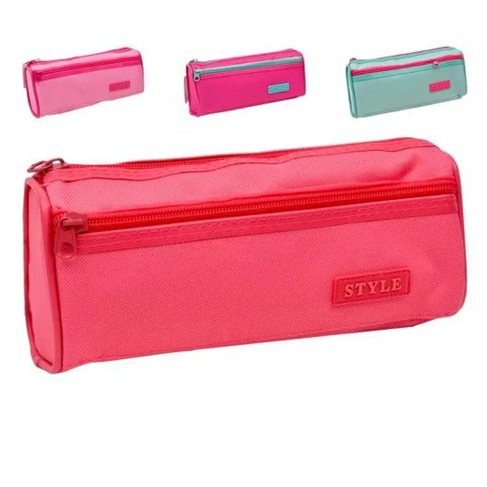 ESTOJO ESCOLAR STYLE DUPLO RETANGULAR 1