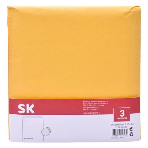 ENVELOPES ALMOF 17x17CM 3UNI