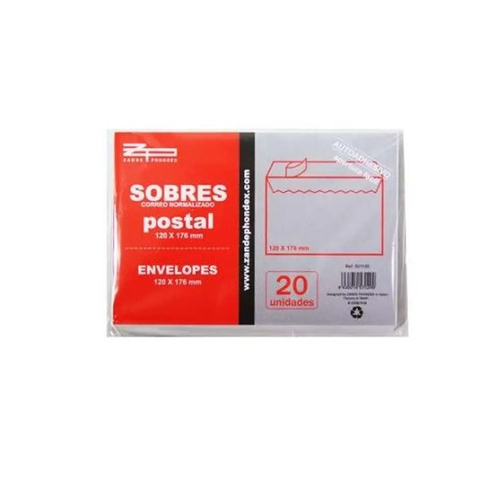 ENVELOPES 120X176 PHONDEX 20UNI  1