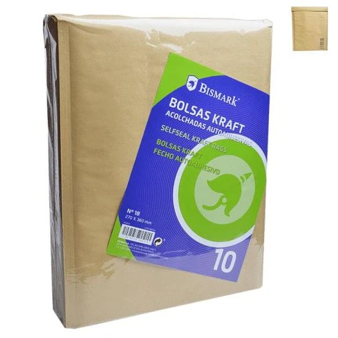 ENVELOPE ALMOFADADO Nº 18 270X360MM 10UNID.