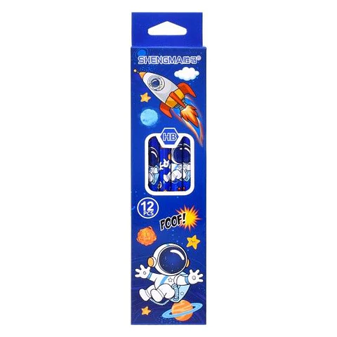 LAPIS HB CONJUNTO 12  POOF SHENGMA
