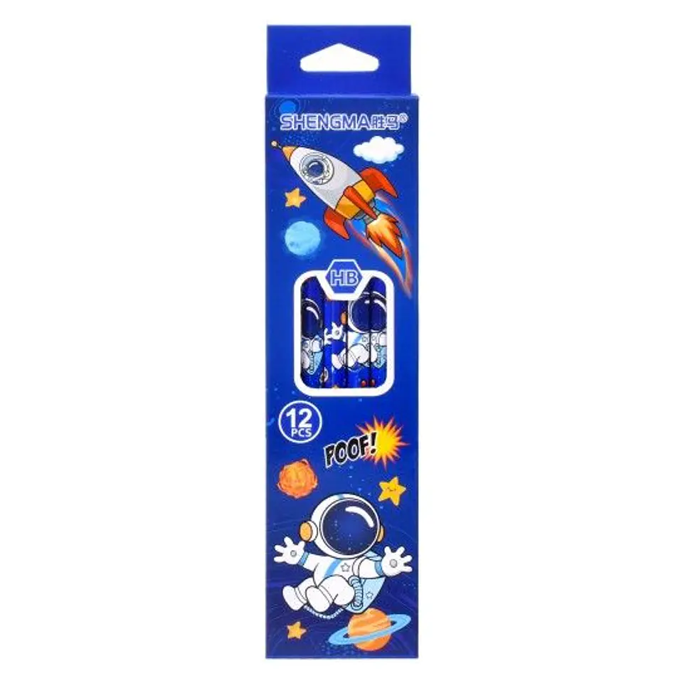 LAPIS HB CONJUNTO 12  POOF SHENGMA 1