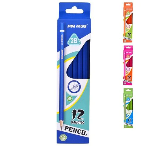 LAPIS 2B EASY CONJUNTO 12 MBA