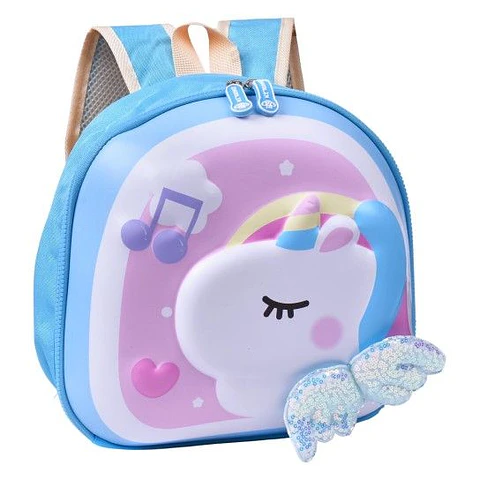 MOCHILA 30X28X8 CM SK UNICÓRNIO