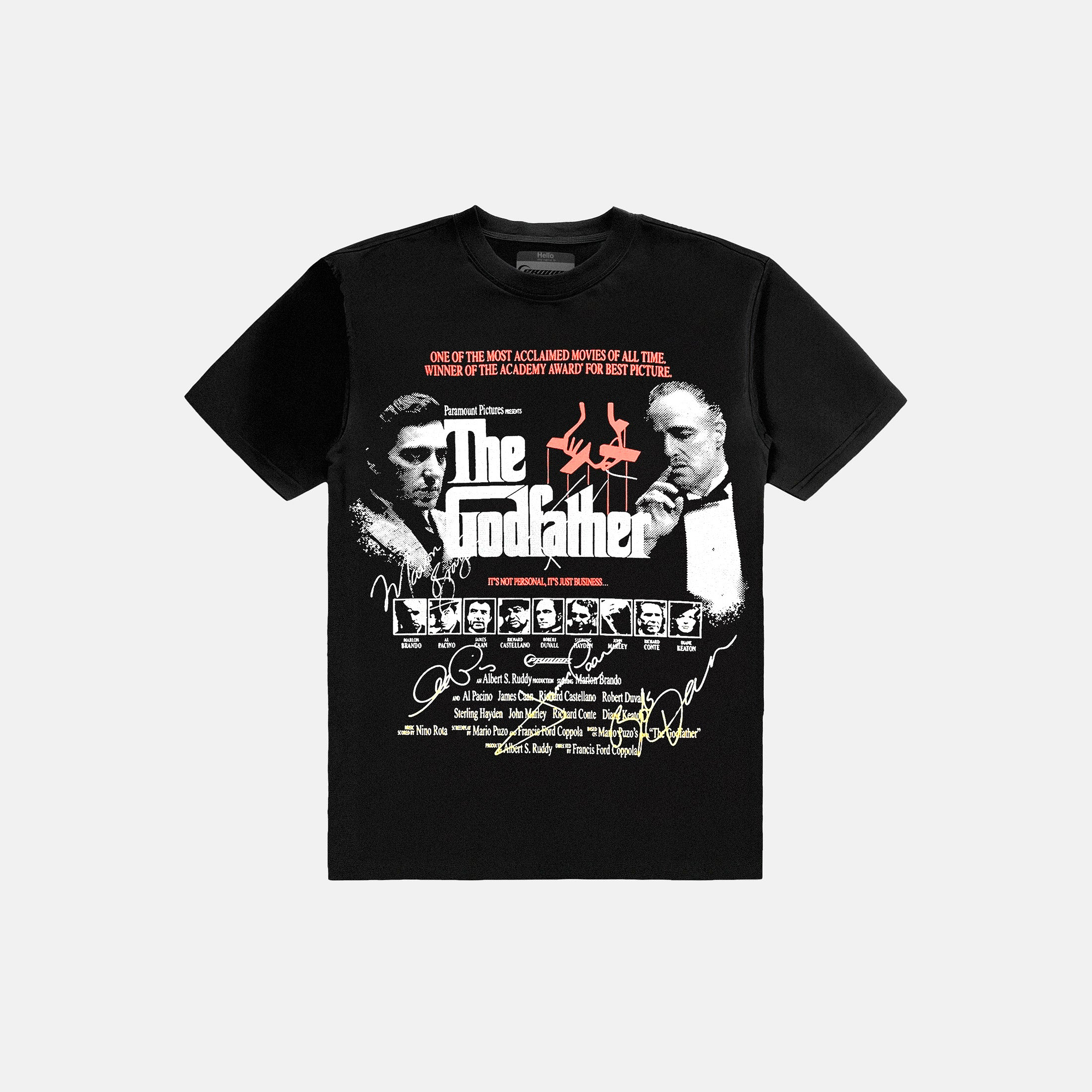 Polera The Godfather Trilogy Poster