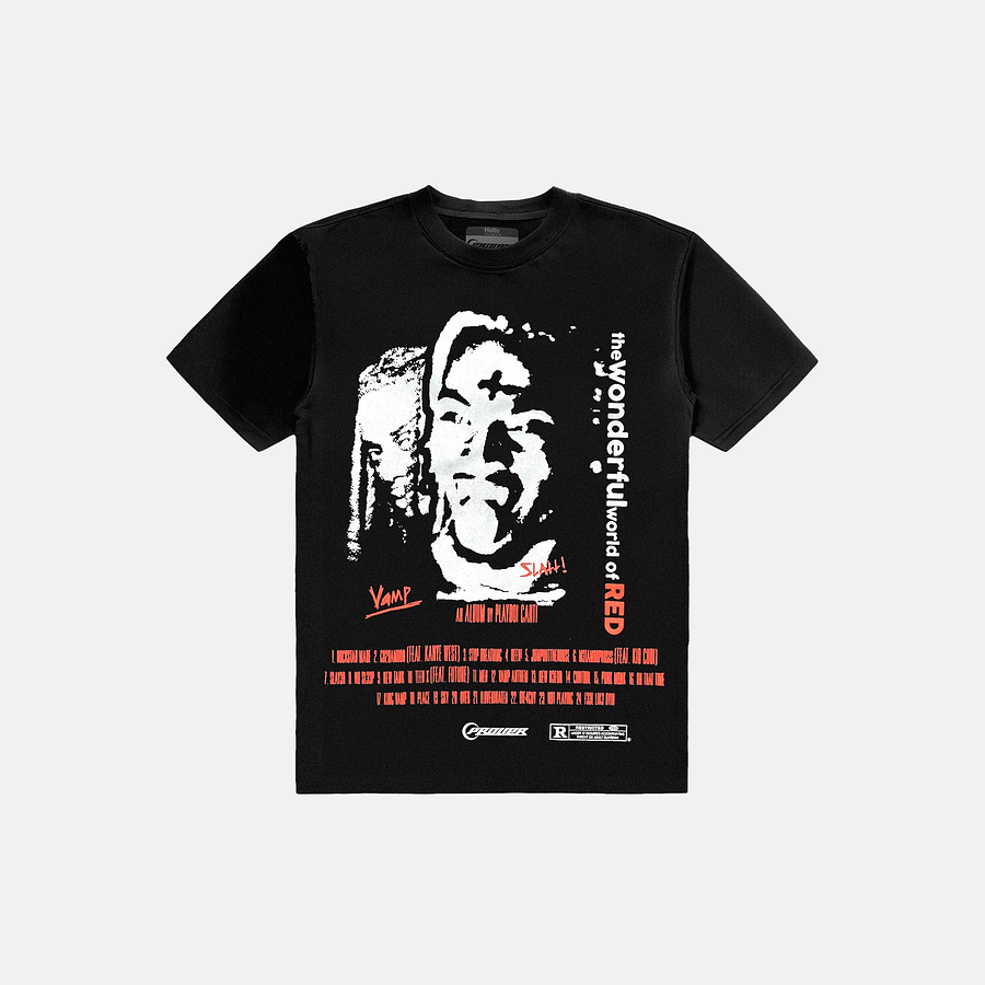 Polera Playboi Carti World of Red