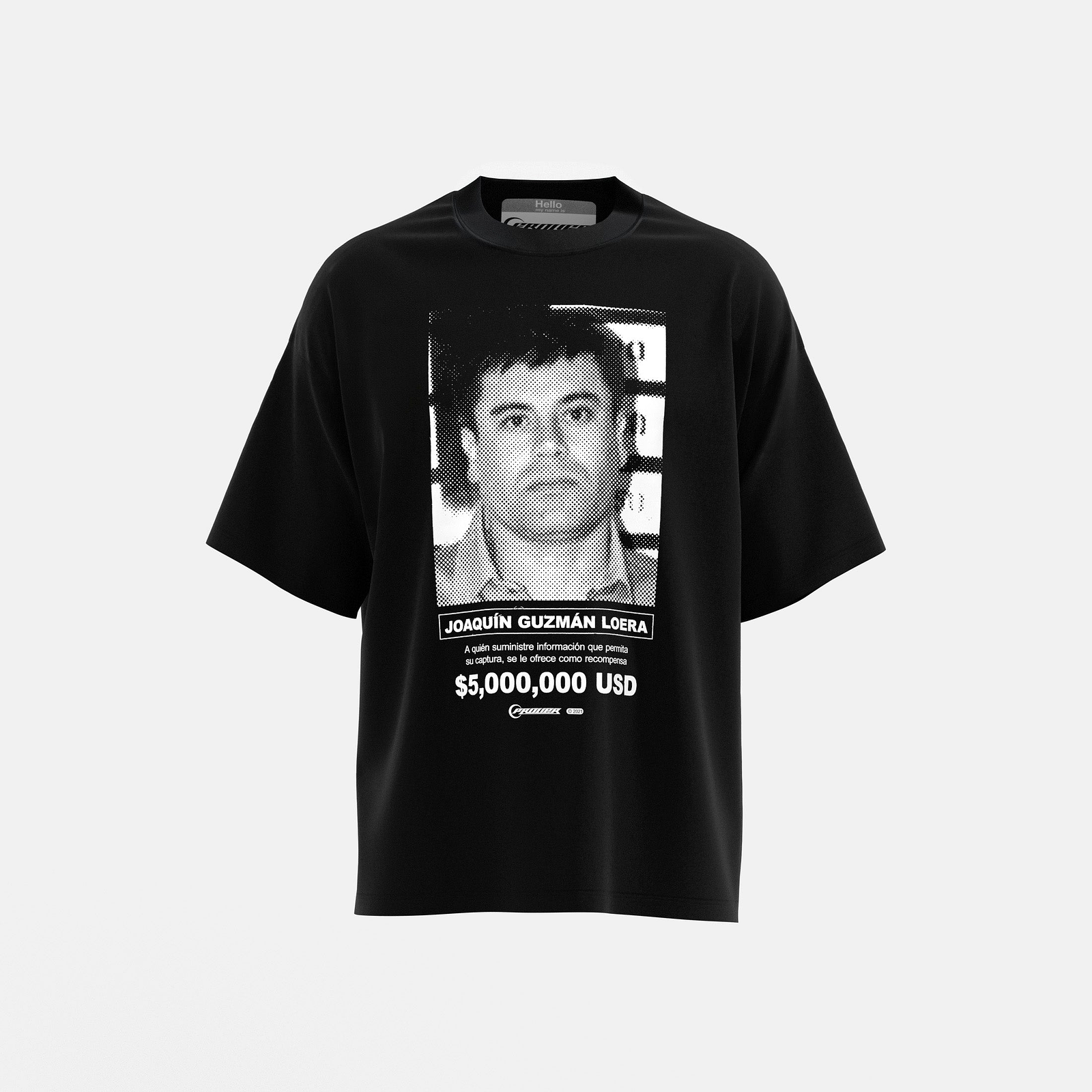 Polera El Chapo Wanted