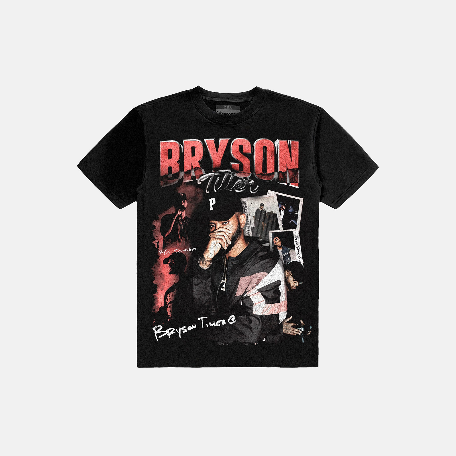 Polera Bryson Tiller Vintage