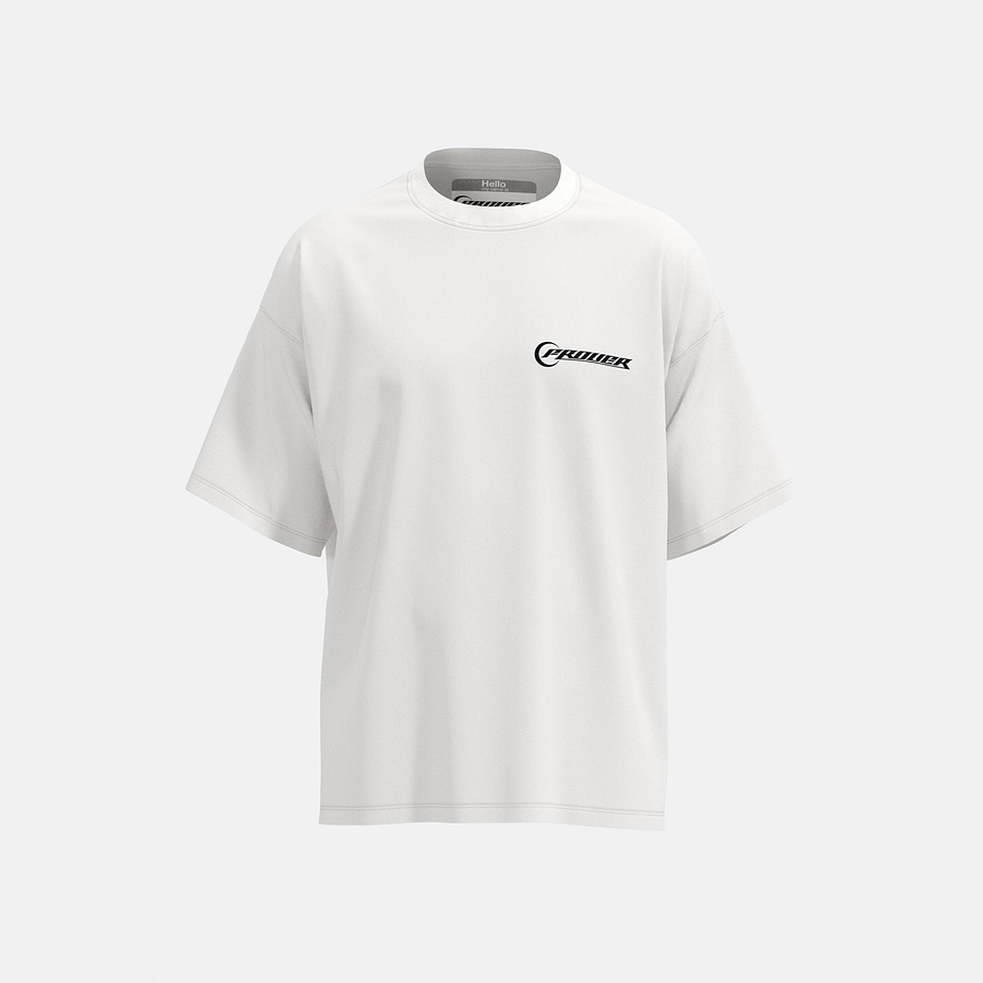 Polera Silhouette Blanca