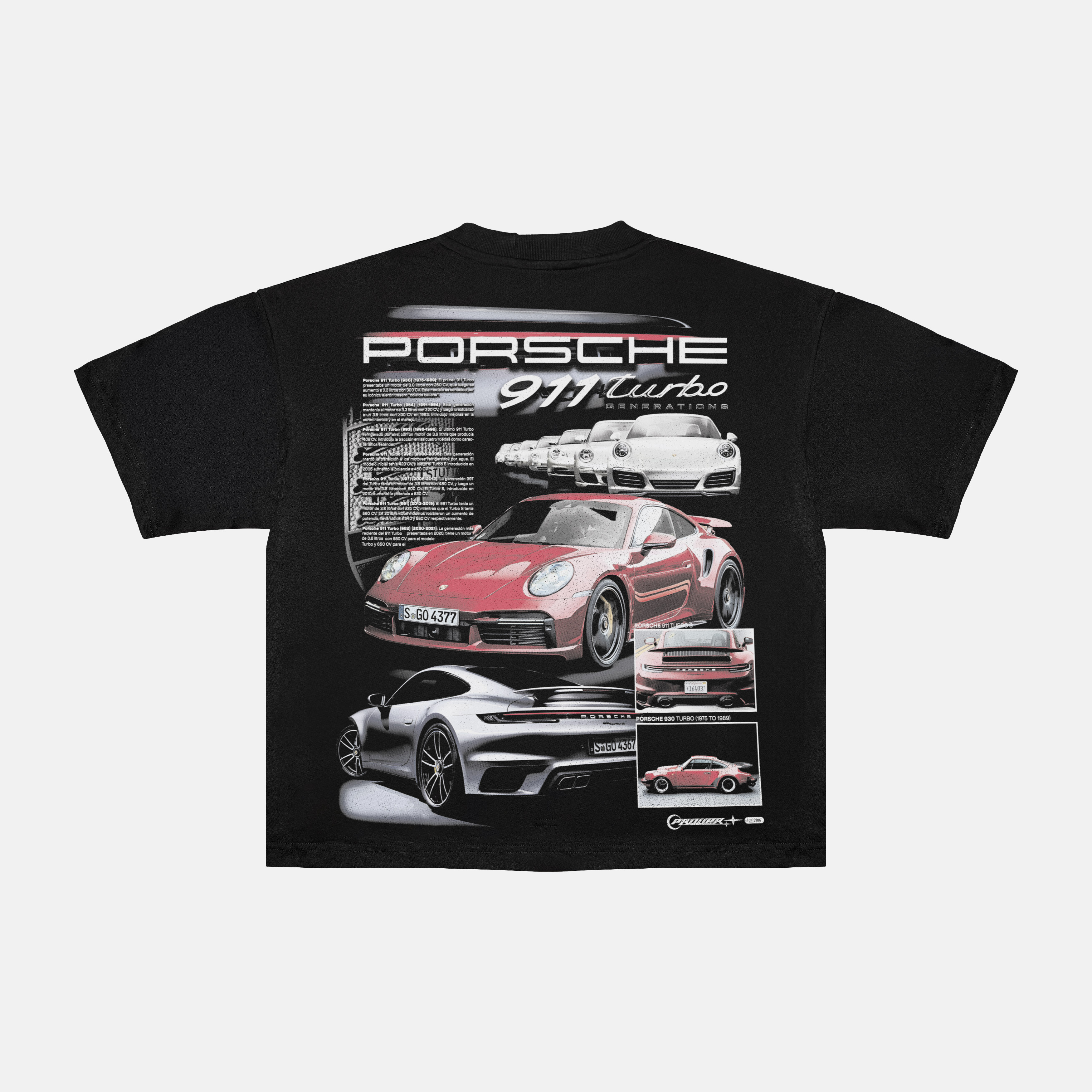 PORSCHE 911 T-shirt 2