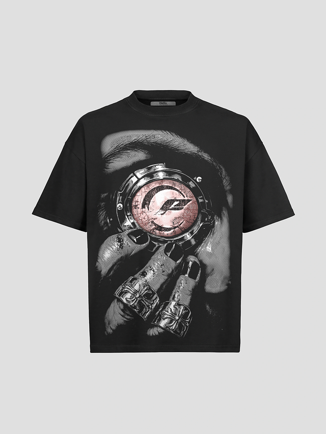 Polera Frover Third Eye Negra