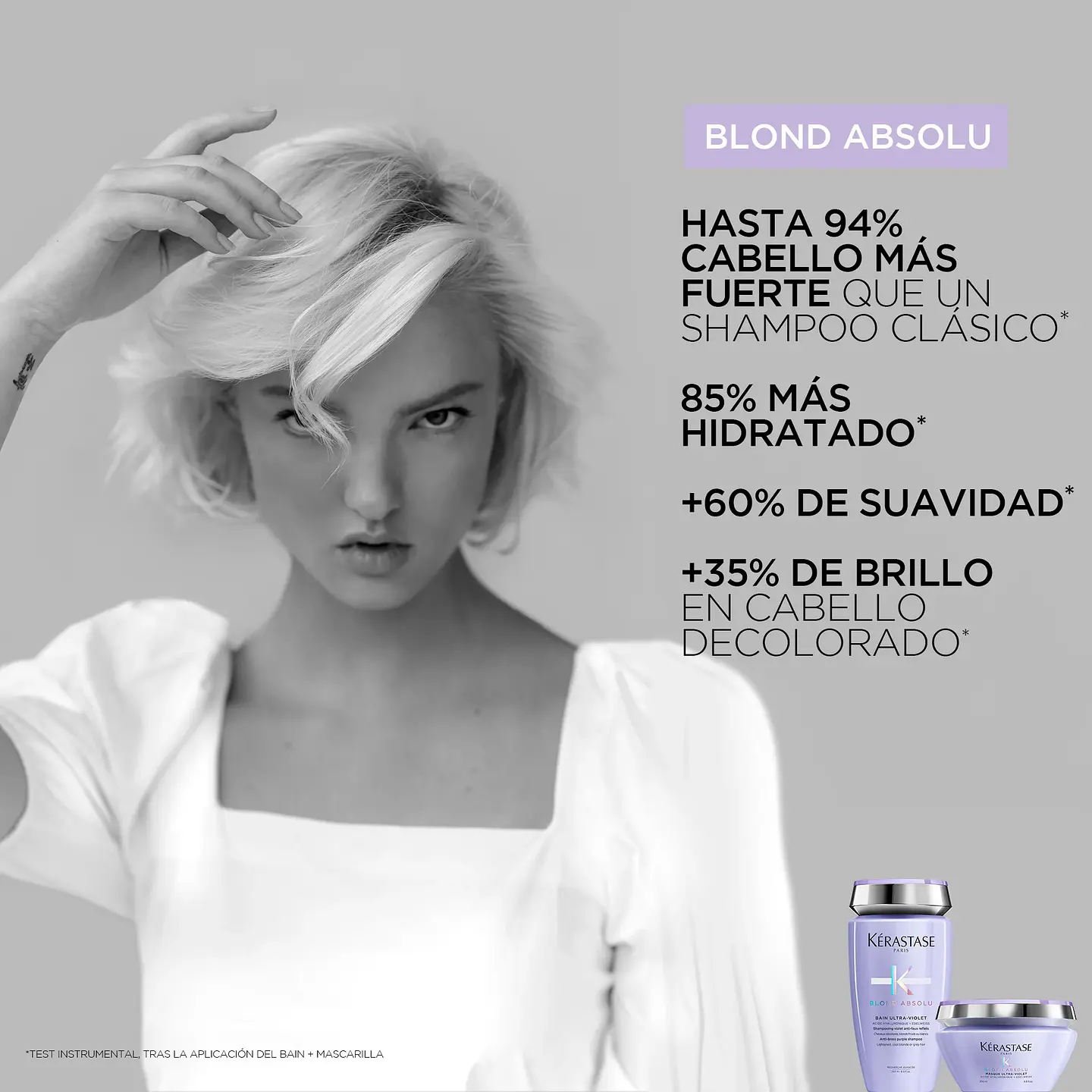 Shampoo Blond Absolud Lumiere Cabello Rubio 250ml 4