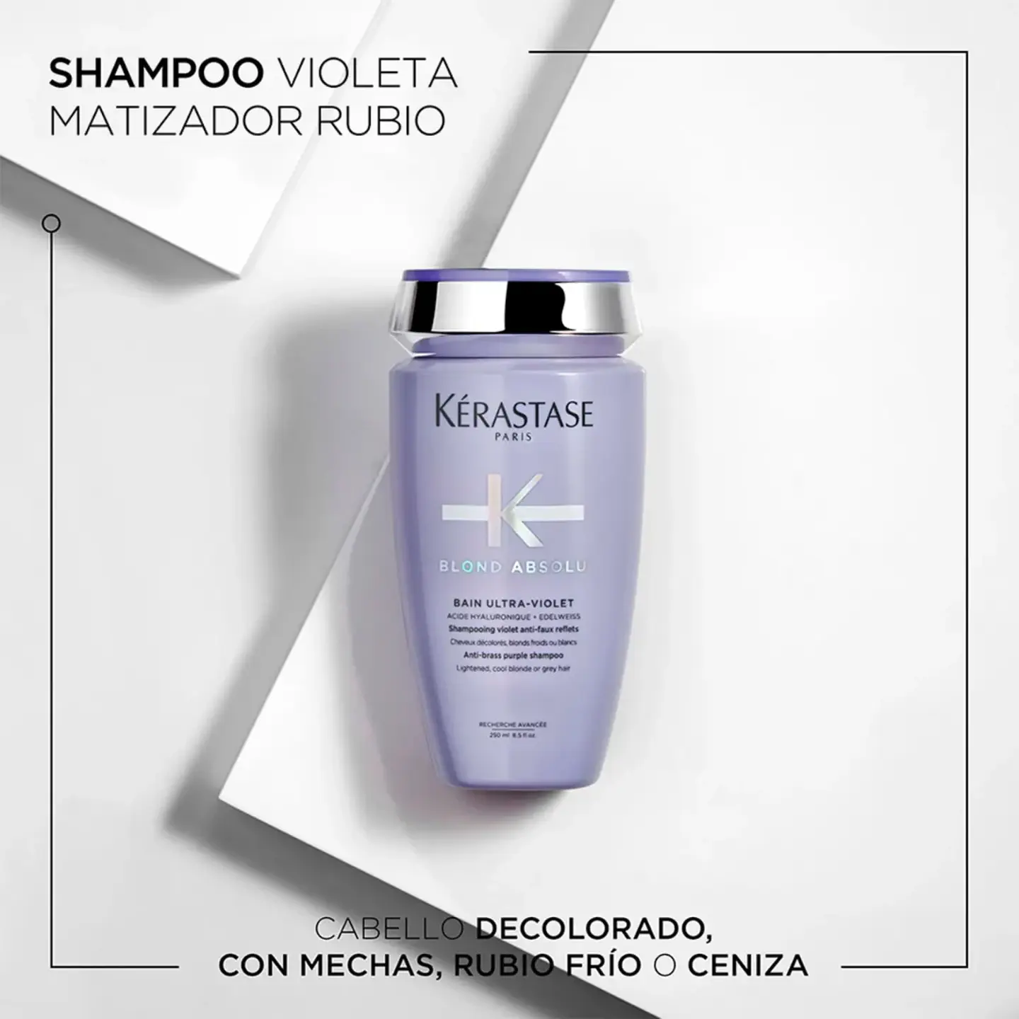 Shampoo Blond Absolud Ultra-Violet Cabello Rubio 250ml 2