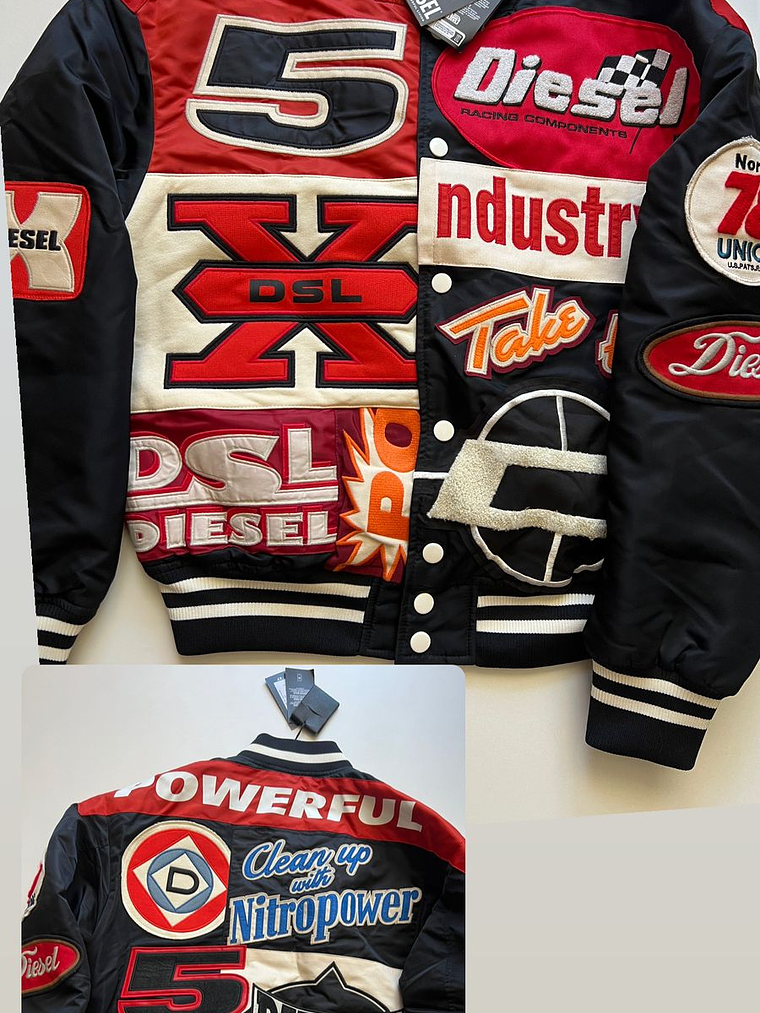 casaca diesel modelo bomber 1